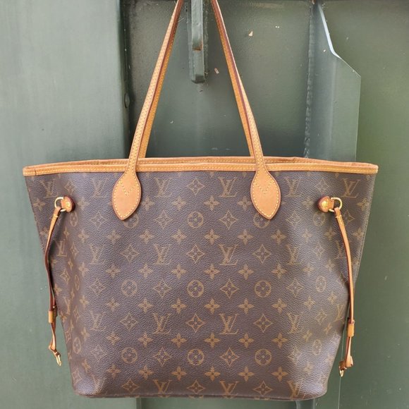 Louis Vuitton Neverfull MM Monogram ShoulderBag Authentic!! - Picture 1 of 7